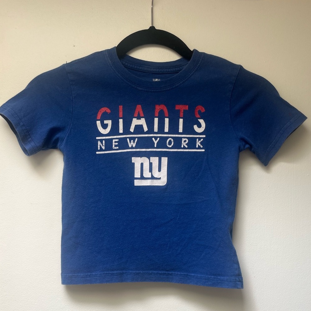 NFL Blue New York Giants Kids Tee